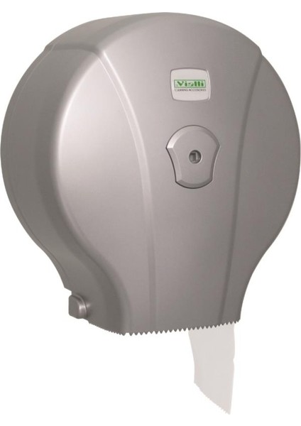 Vialli Mj1m Mini Jumbo Wc Tuvalet Kağıdı Dispenseri Aparatı Gri