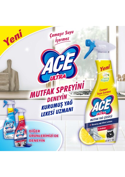 Ultra 700 ml. Mutfak Yağ Çözücü Limon&Ber. Sprey