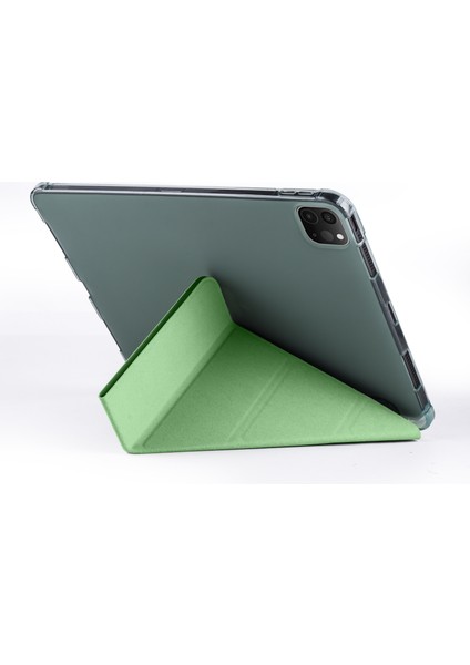 Samsung Galaxy Tab S7 T870 Için Kalemlikli Standlı Arkası Silikon Trifolding Kılıf fırsatları