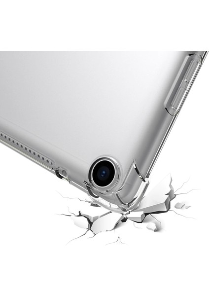 Kny Apple Ipad Pro 10.2 Kılıf Ultra Korumalı Şeffaf Antishock Silikon