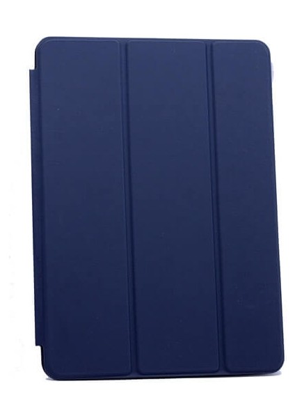 Apple Ipad Air 2 Kılıf Kapaklı Standlı Uyku Modlu Sert Smart Case Lacivert