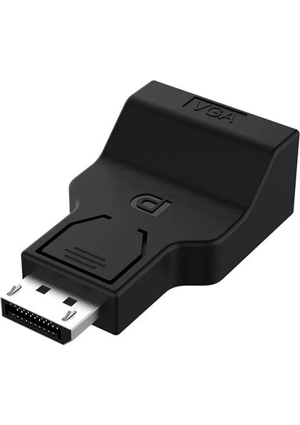 PX-1321 Display Port To VGA Çevirici Dp To VGA Display To VGA Görüntü Aktarıcı Çevirici Dönüştürücü