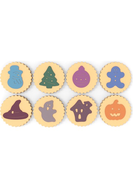 Cadılar ve Yılbaşı Kesici Set 8 Pcs