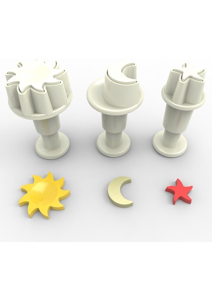 Gökyüzü Mini Enjektör 3lü Set