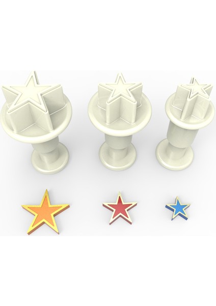 Yıldız Mini Enjektör 3lü Set