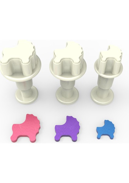 Bebek Arabası Mini Enjektör 3lü Set