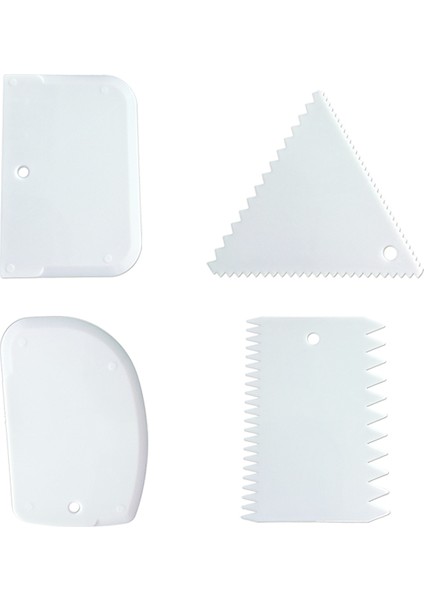 Hamur Kazıyıcı 4'lü Set