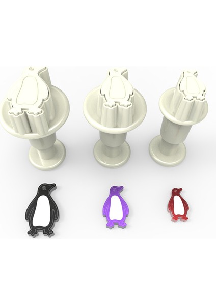 Penguen Mini Enjektör 3lü Set