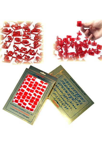 Elyazısı Alphabe ve Rakam Full Set