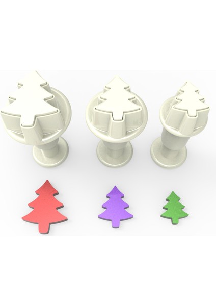 Çam Ağacı Mini Enjektör 3lü Set