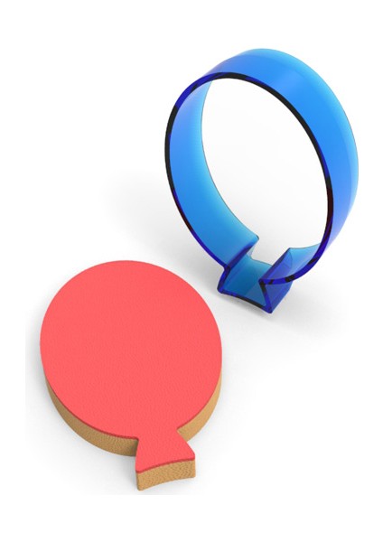 Balon Polikarbon Kurabiye Kalıbı