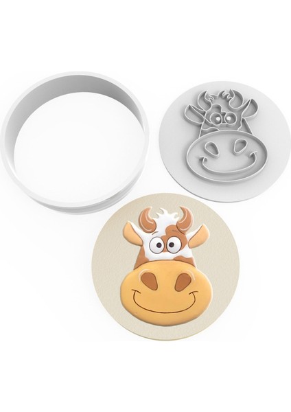 Kurabiye Kesici ve Damga Set – Öküz