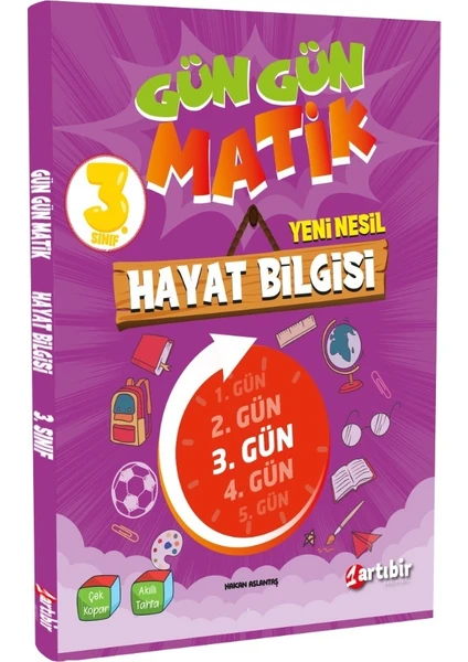 Artıbir Yayınları 3. Sınıf Gün Gün Matik Hayat Bilgisi (Ciltli)