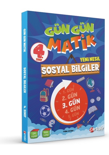 4. Sınıf Gün Gün Matik Sosyal Bilgiler (Ciltli)