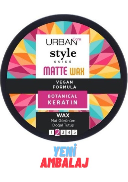Style Urban Style Guide Mat Wax Mat&Doğal 100 Mll