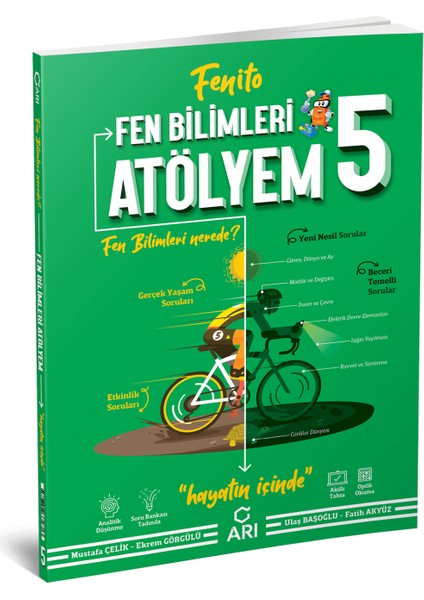 Arı Yayınları 5. Sınıf Atölyem Matematik Türkçe Fenbilimleri ve Sosyalbilgiler fırsatları