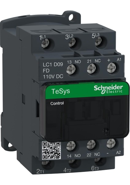 SCHNEIDER,09A Tesys D Kontaktör Dc BOBIN,LC1D09FD