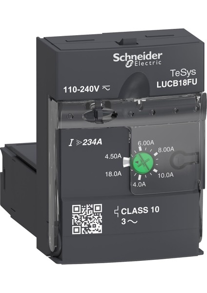 Schneider,ileri Seviye 4.5-18A 240VAC,LUCB18FU