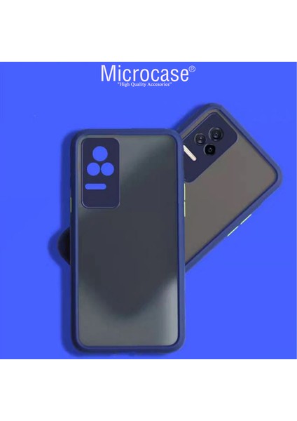 Xiaomi Poco F4 London Serisi Darbeye Dayanıklı Kılıf - Buzlu Mavi fiyatları