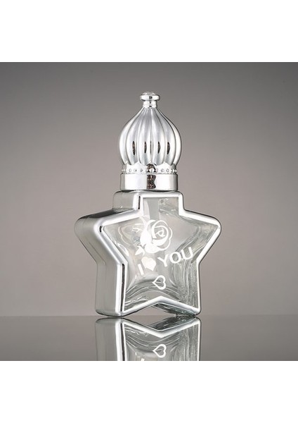 8ml Rollon Cam Parfüm Şişesi Silver Erb116-8ml-B