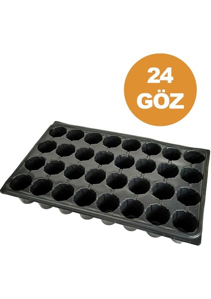 24 Göz Viyol (2 Adet) Fide Yetiştirme Viyolü Fidan Yetiştirme Kabı Çilek Sebze Meyve Süs Bitkisi Skulent Fidelik