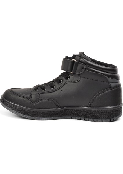 PO-10302-F Siyah Bilek Boy Çocuk Hi Sneaker fiyatları