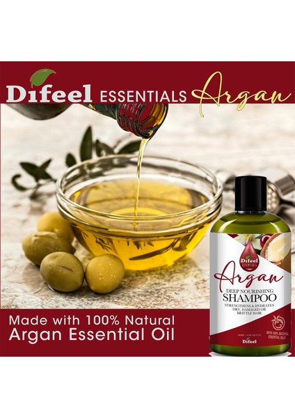 Essentials Argan Yağlı Besleyici Şampuan 360ml