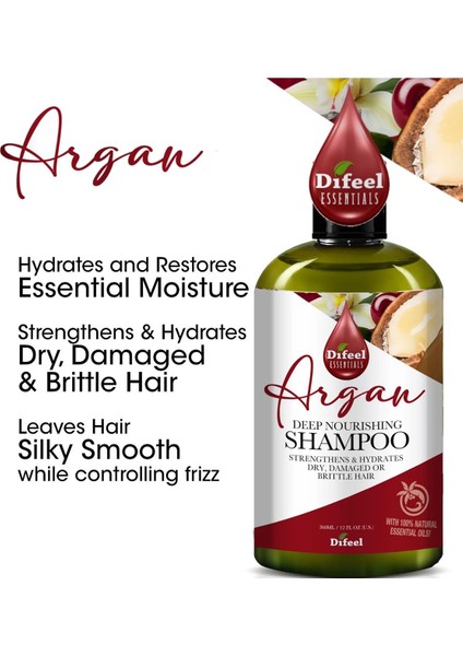 Essentials Argan Yağlı Besleyici Şampuan 360ml