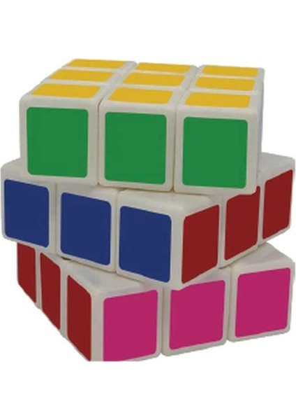 Nostaljik Lezzetler Rubik's Cube 3x3 Zeka Küpü (3 Adet)