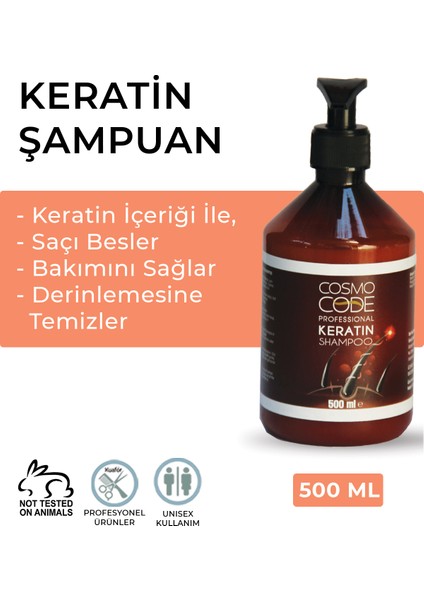 Keratin Şampuan 500 ml