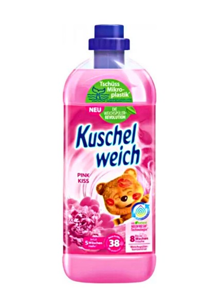 Pınk Kiss Yumuşatıcı Konsantresi 38 Yıkama 1 lt