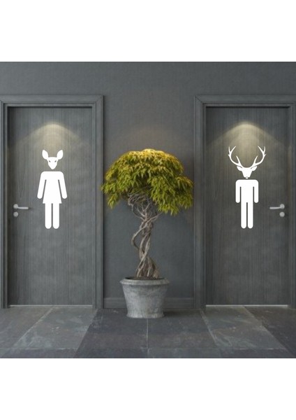 Tuvalet Sticker, Duvar Çıkartması, Duvar Dekoru,tuvalet Çıkartması,wc Çıkartması,ev Çıkartması,komik