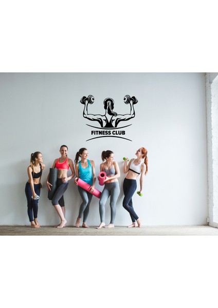Spor Salonu Sticker, Fitness Çıkartması,kadın Spor Salonu Dekoru, Spor Çıkartması,spor Salonu Dekoru fiyatları