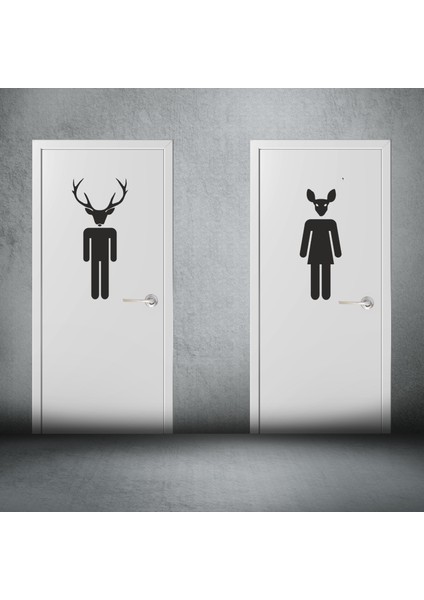 Tuvalet Sticker, Duvar Çıkartması, Duvar Dekoru,tuvalet Çıkartması,wc Çıkartması,ev Çıkartması,komik