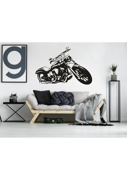 Motosiklet Sticker, Duvar Çıkartması - Ev Dekorasyonu,motosiklet Çıkartması, Motorcu Hediyesi