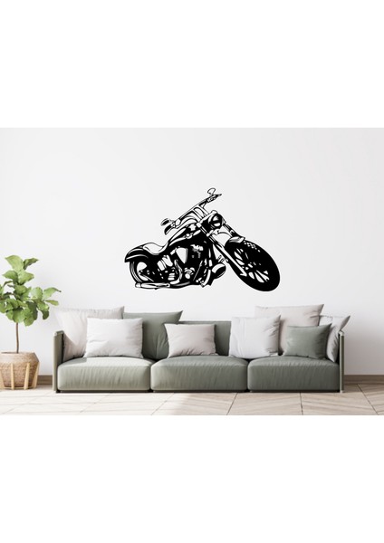 Motosiklet Sticker, Duvar Çıkartması - Ev Dekorasyonu,motosiklet Çıkartması, Motorcu Hediyesi