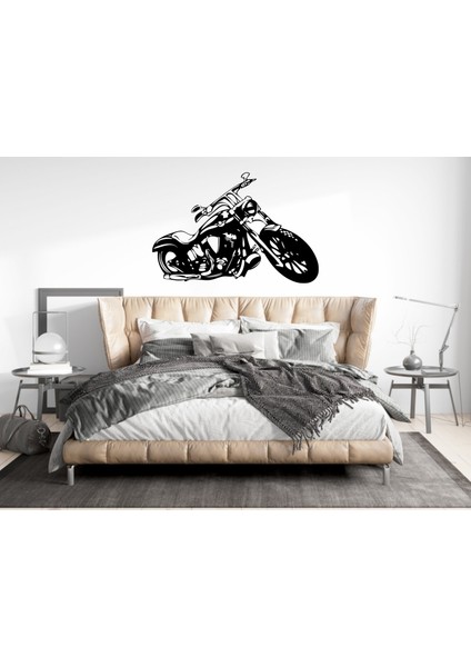 Motosiklet Sticker, Duvar Çıkartması - Ev Dekorasyonu,motosiklet Çıkartması, Motorcu Hediyesi