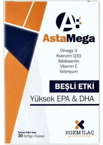 Astamega 30 Kapsül