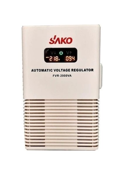 FVR-2000 Va 140V-260V 2000W Tam Otomatik Elektronik Monofaze Regülatör