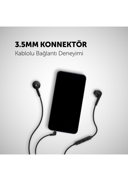 Rio Kumandalı ve Mikrofonlu Kulakiçi Kulaklık Turkuaz fırsatları