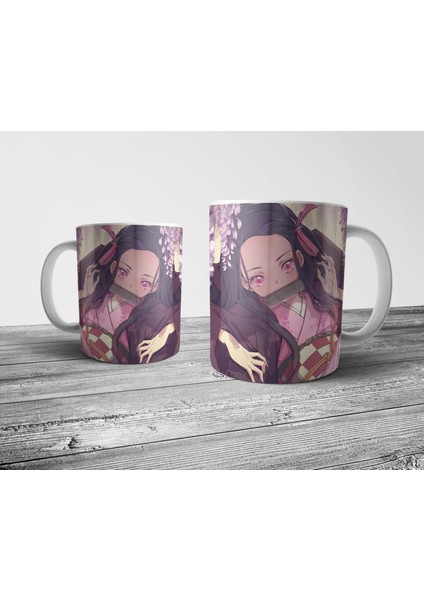 Nezuko Kamado - Demon Slayer Kupa Bardak Model 1
