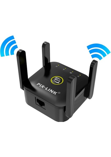 Pix Link LV-WR24Q Wifi-N Repeater Pro Wifi Router Sinyal Güçlendirici