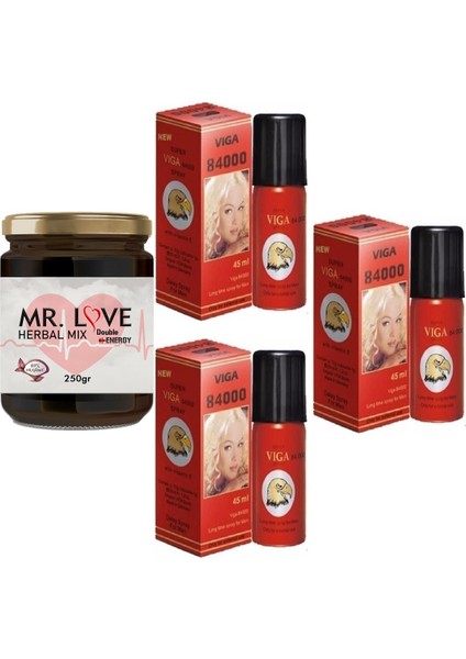 Mrlove Ginsengli 250 gr  ve Spray 3 Adet