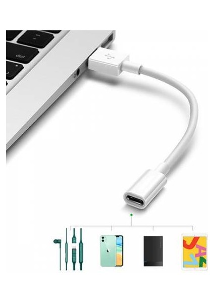 Typc-E To USB Dönüştürücü USB Dönüştürücü Kablo Typce USB Dönüştürücü Veri Aktarım Kablosu