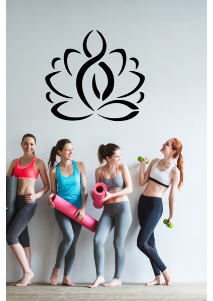 Yoga Sticker, Yoga Çıkartması - Yoga Stüdyoları Dekoru, Ev Dekorasyonu, Meditasyon