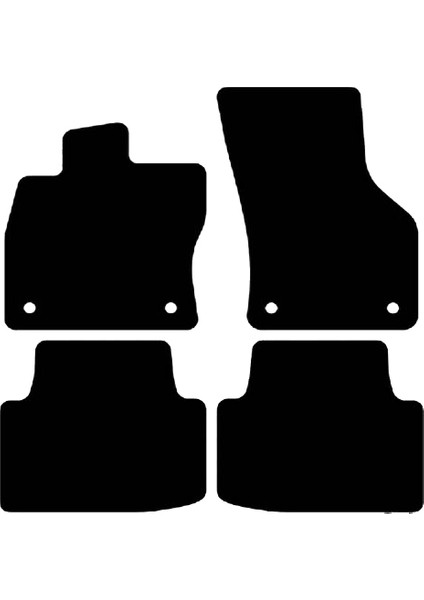 Volkswagen Passat B8 2015 ve Sonrası Halı Paspas