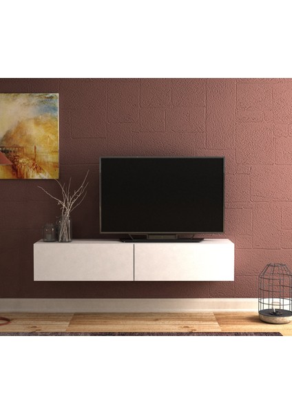 Jorah Tv Sehpası Beyaz