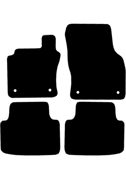 Skoda Octavia 5e 2013-2020 Halı Paspas