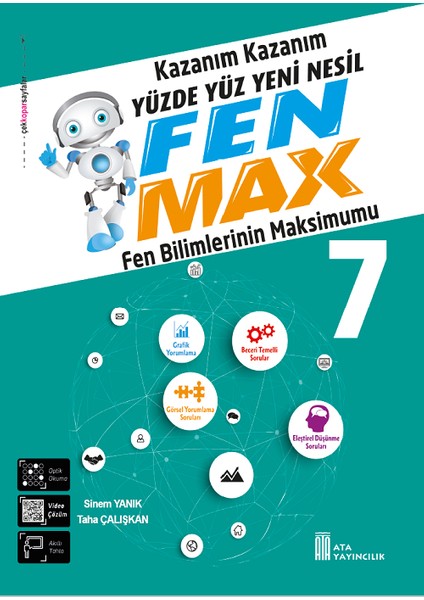 Ata Yayıncılık 7. Sınıf Fen Max Soru Bankası