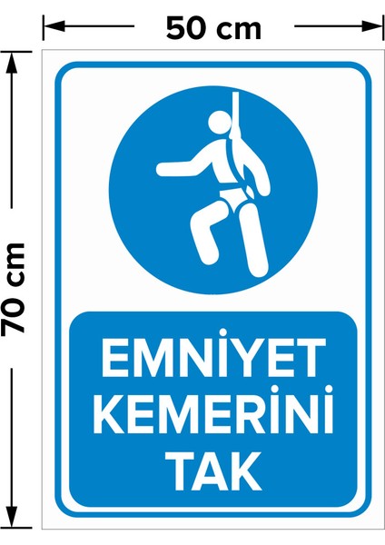 Emniyet Kemerini Tak Levhası - Sac Malzeme 50X70 cm fiyatları